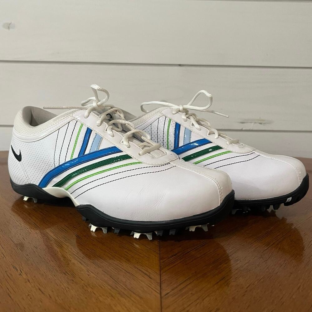 Women's Nike Air Zoom Spirit Tac Golf Shoes White Size 8W